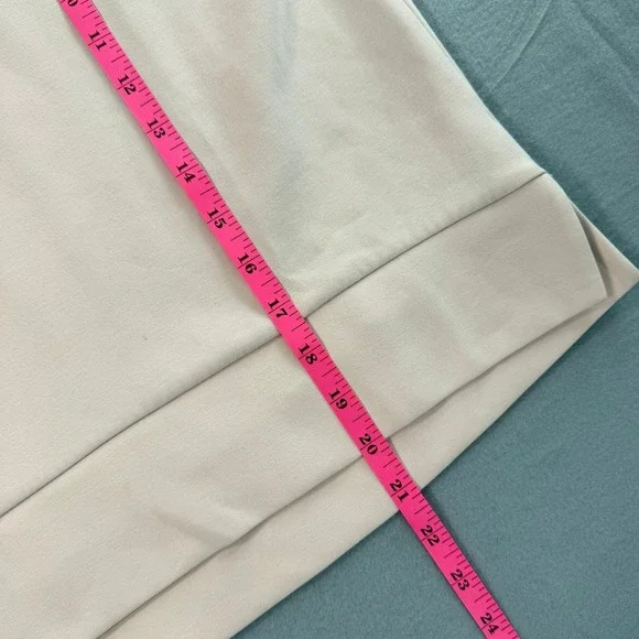 Athleta Sweatshirt Womens XXS Pastel Pink Cropped High-Low Crewneck Loungewear - Picture 7 of 8